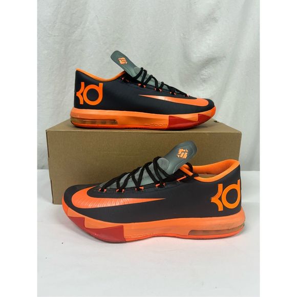 Nike Other - 2013 Nike KD 6 Neutral Orange & Black 599424-007 Mens Sz 9